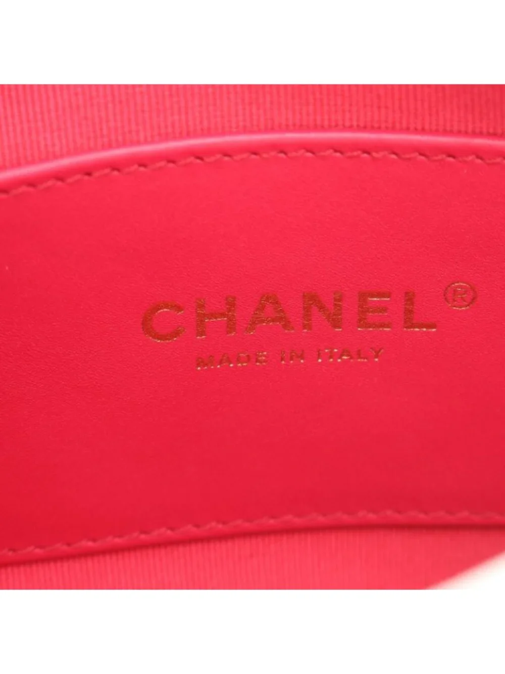 Chanel Shoulder Bag Quilted Heart Lock White Lambskin Small Chain